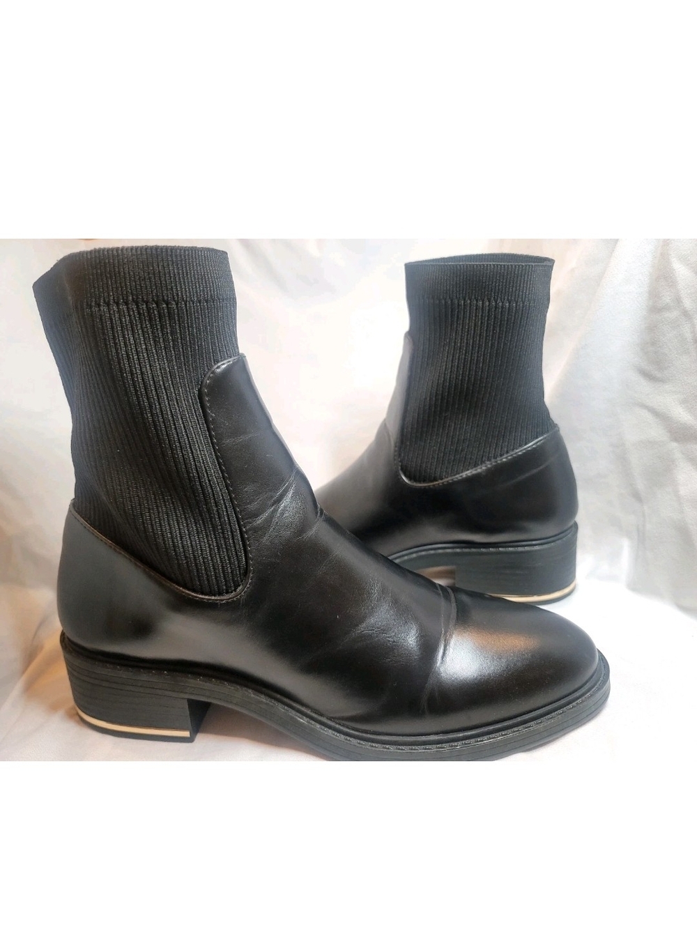 ZARA Heeled Ankle Boots - Picture 3 of 7